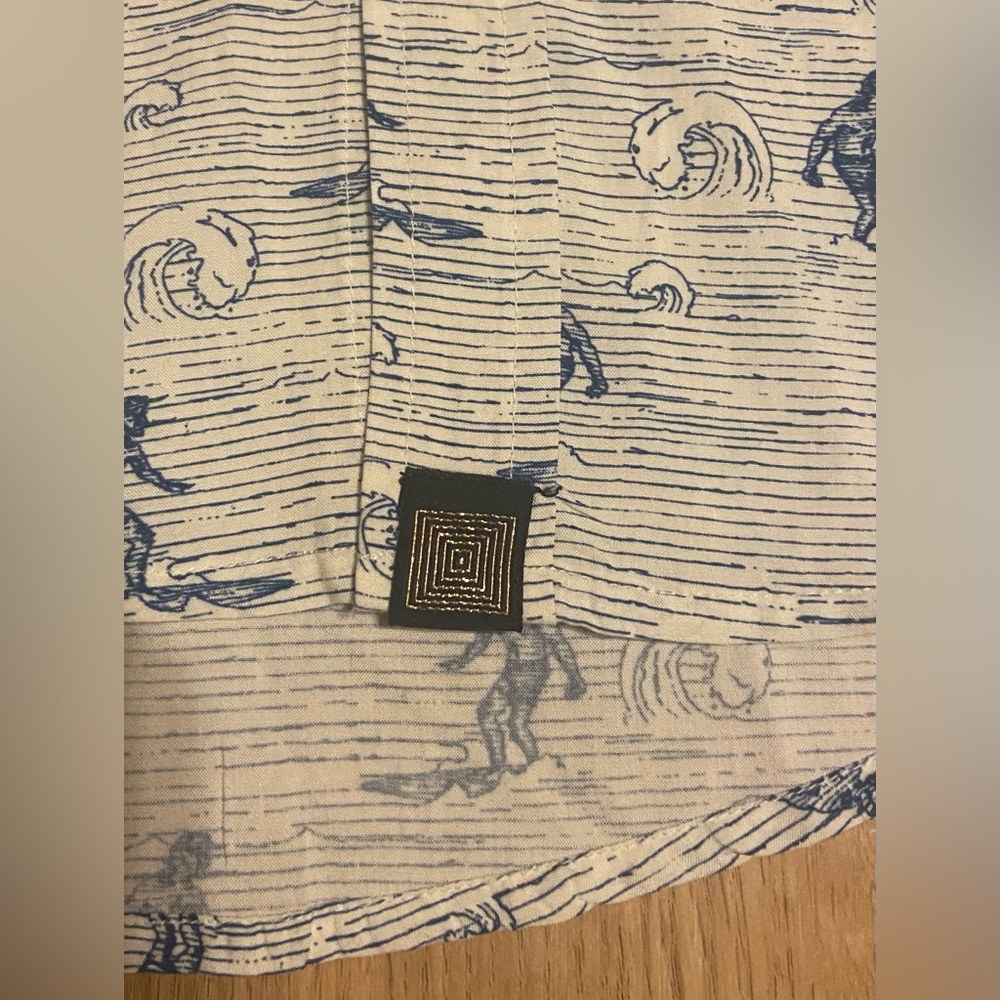 Lularoe Micheal Button Down Casual, 1 pocket Shirt. Pit to pit = 21” - Picture 7 of 8